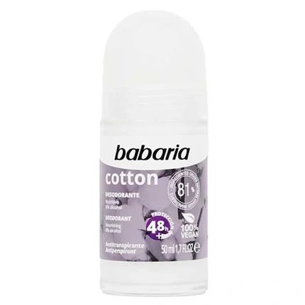 Babaria Deodorant Cotton Roll On 50Ml