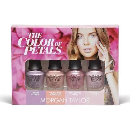 Morgan Taylor The Color Of Petals Mini Nail Polish Kit - Pack Of 4