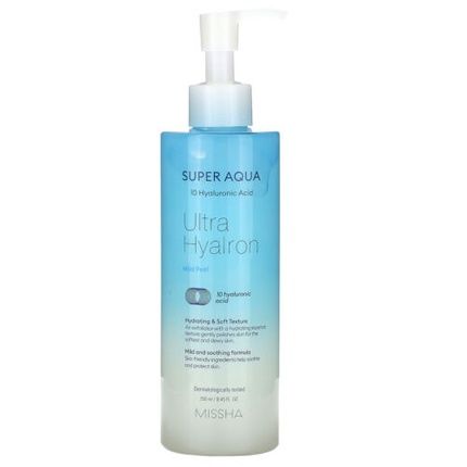 Missha Super Aqua Ultra Hyaliron Mild Peel 8.45 Fl Oz 250Ml