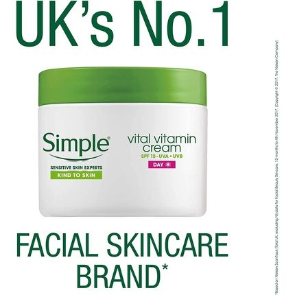 Simple Kind To Skin Vital Vitamin Day Cream 50Ml