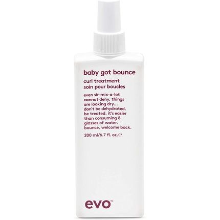 Evo Baby Got Bounce Curl Treatment Enhances Curls With Touchable Soft Finish 200Ml