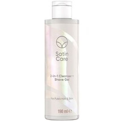 Gillette Satin Care Bikini Shaving Gel 2In1 Cleanser Shave Gel 190 Ml