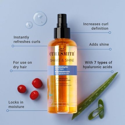 Curlsmith Shake Shine Curl Refreshing Mist Biphase Spray