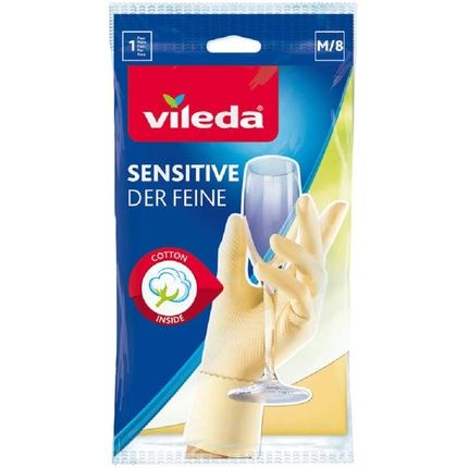 Vileda Gummi Handschuh Der Feine M