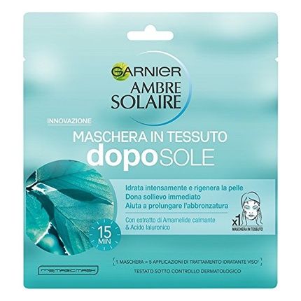 Garnier Ambre Solaire Aftersun Mask With Hyaluronic Acid 3 Pack