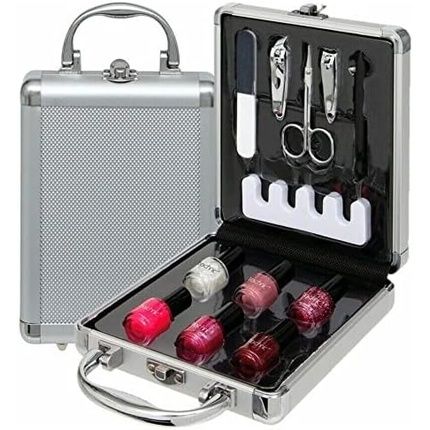 Technic Nail Care Manicure Beauty Case Nail Varnish Set