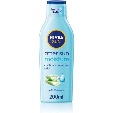Nivea Sun After Sun Moisturising Soothing Lotion With Aloe Vera 200Ml