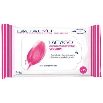Lactacyd Sensitive Intimate Hygiene Wipes Fragrance-Free