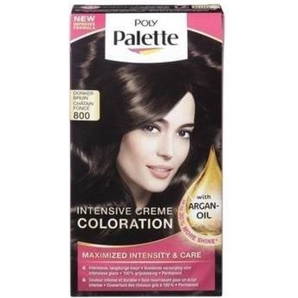 Poly Palette Hair Dye 800 Dark Brown 115Ml