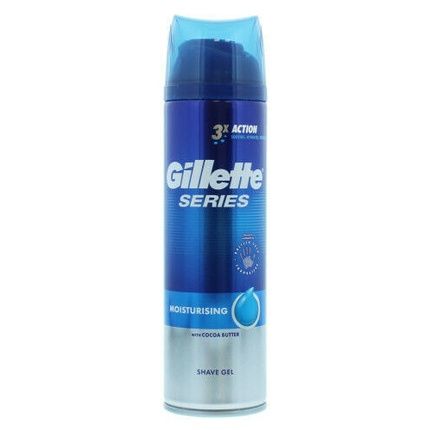 Gillette Moisturizing Shaving Gel Series Antioxidant 200 Ml