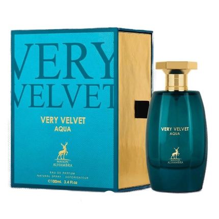 Maison Alhambra Very Velvet Aqua Eau De Parfum 100Ml Spray - Image 3