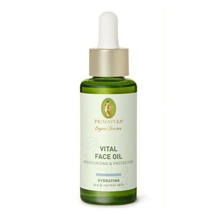 Primavera Vital Face Oil Moisturizing And Protective 30Ml - Superfood For Skin Nourishment And Vitalization
