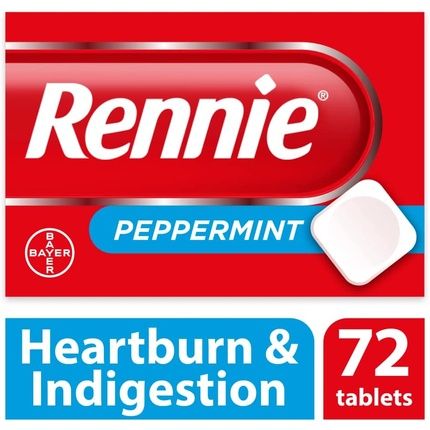 Rennie Peppermint Heartburn Tablets
