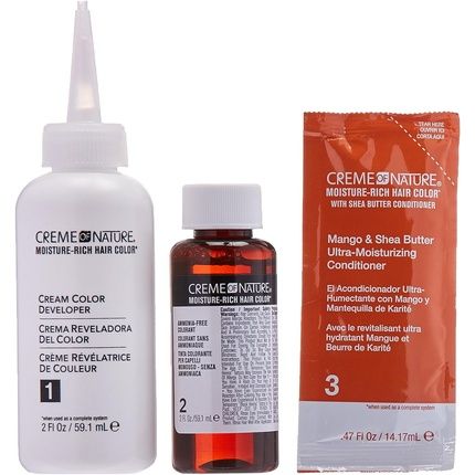 Creme Of Nature Liquid Hair Color #10 Jet Black 155Ml - Image 3