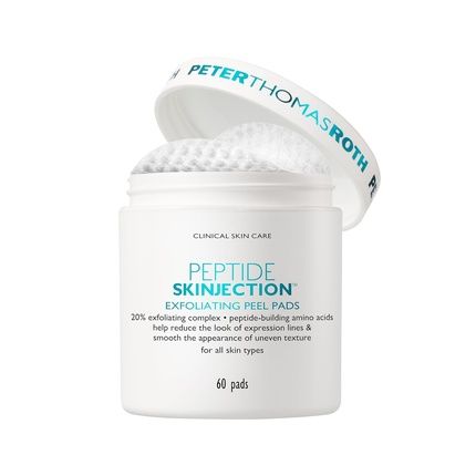Peter Thomas Roth Peptide Skinjection Exfoliating Peel Pads For Smoothing