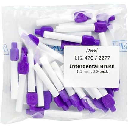 Tepe Original Interdental Brushes Purple 1.1Mm 25 Pieces - Single