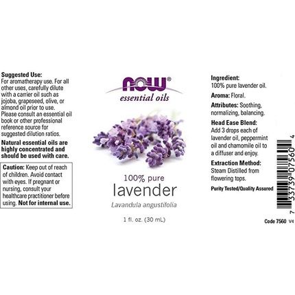 Now 100% Pure Lavender Essential Oil - Image 3