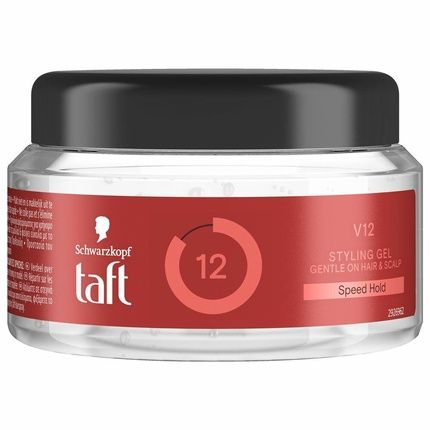 Schwarzkopf Taft V12 Styling Gel Gentle On Hair & Scalp 250Ml Speed Hold