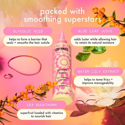 Amika Smooth Over Frizz-Fighting Treatment Mask 200Ml 6.7Oz - Image 3