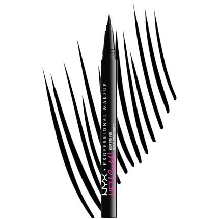 Nyx Professional Makeup Lift & Snatch! Brow Tint Pen Eyebrow Pencil - Black