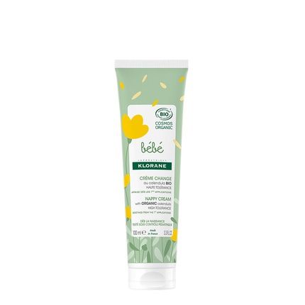 Klorane Organic Baby Diaper Cream 100Ml With Organic Marigold