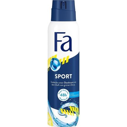 Fa Sport Deodorant Spray 48 Hours Green Citrus Scent