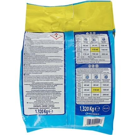 Soft, Detergent Washing Machine Fresh Classic, 18 + 2 Measuring Cups - 6