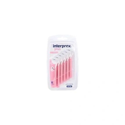 Interprox 0.38Mm Pink Plus Interproximal Brush Nano 6 Count