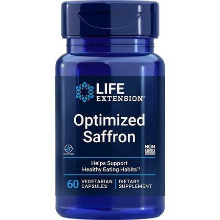 Life Extension Optimized Saffron With Satiereal 60 Vcaps