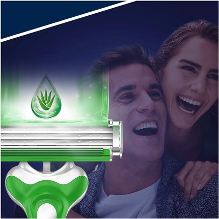 ماكينة حلاقة جيليت سنسر 3 الحساسة للاستخدام مرة واحدة