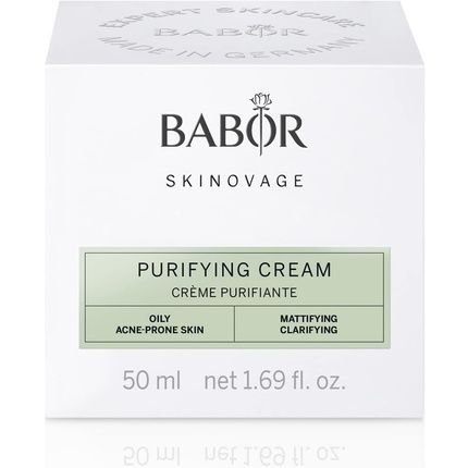 Babor Skinovage Purifying Cream Facial Cream For Impure Skin Clarifying And Pore Refining Facial Care Vegan Formula 50Ml - Image 3
