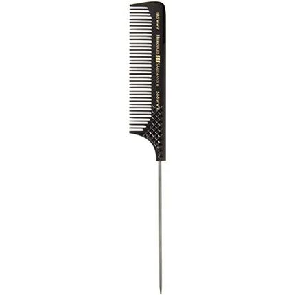 Hercules Sagemann 180Wwr-500Wwr Handle Comb With Steel Needle | Handcrafted Ebonite And Steel Needle Comb With Grip Grid And Extra Wide Teeth Division | Size: 9 Inches