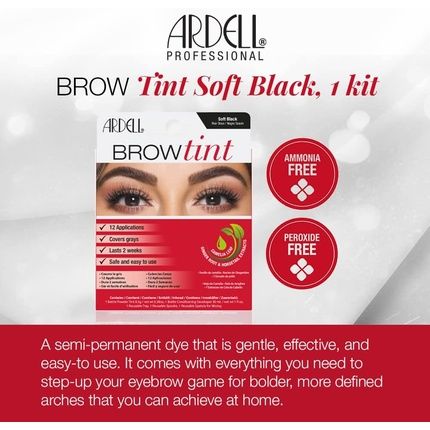 Ardell Brow Tint Soft Black - Image 3