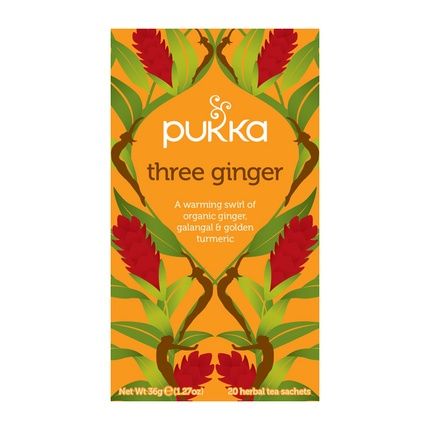 Pukka Three Ginger Tea Organic By Pukka