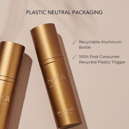 Inika Organic Bb Cream Foundation Vegan Makeup With Hydrating Prickly Pear - Image 3