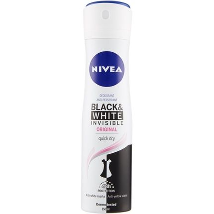 Nivea Invisible For Black & White Original Women'S Deodorant Spray 150Ml