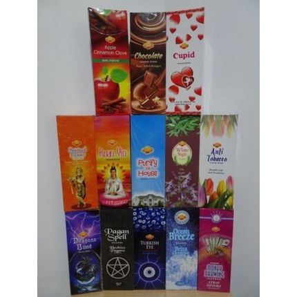 Sandesh Popular Hex Scents Incense Sticks - 20 Sticks