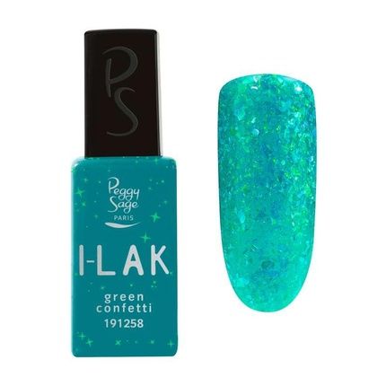 Peggy Sage I-Lak Nail Polish Semi-Permanent Confetti Sequins 11Ml