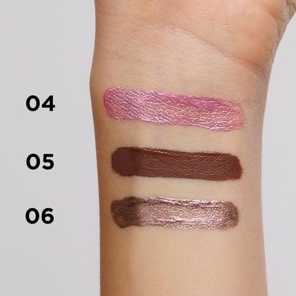 Eveline Cosmetics Choco Glamour Waterproof Liquid Eyeshadow - Long