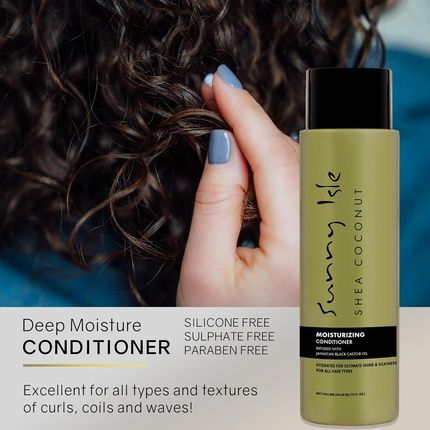 Sunny Isle Shea Coconut Moisturizing Conditioner Infused With Jamaican Black