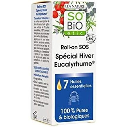 So' Bio Etic Roll On Sos Special Winter Eucalyptus Coping With The Cold 5Ml