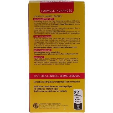 Jouvence Ultra Fresh Light Legs Jelly 150Ml - Pack Of 2 - Image 3