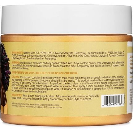 Ors Curls Unleashed Bombshell Color Blast Makeup Wax 171G With Moisturizing Beeswax And Castor Oil - Image 3