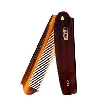 Uppercut Deluxe Ct7 Flip Comb For Men Tortoise Shell Pocket Comb For Long And Short Hair Styles - Image 3