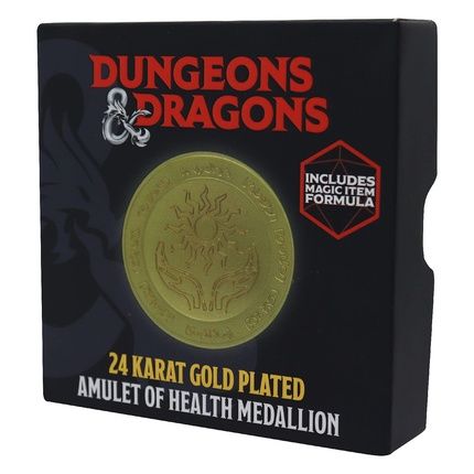 Dungeons & Dragons 24K Gold Plated Medallion Ps4