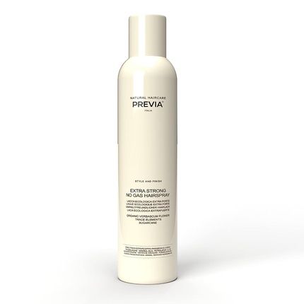 Previa Extra Strong No Gas Hairspray With Organic Verbascum Flower 11.8Oz