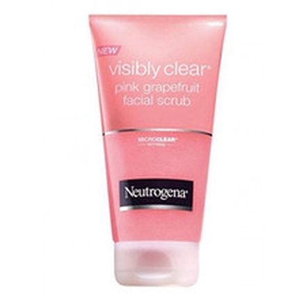 Neutrogena Visibly Clear Pink Grapefruit Daily Scrub Refreshing Peeling With Pink Grapefruit Extract 150 Ml