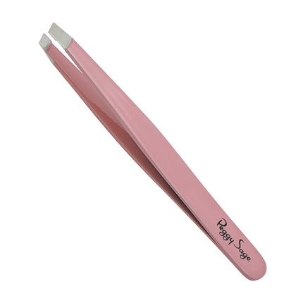 Peggy Sage Professional Slanted Tweezers Pink