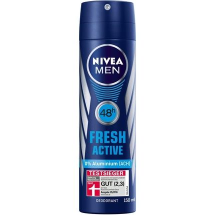 Nivea Men Deodorant Spray For Men Deodorant Protection Aluminium Free 150Ml