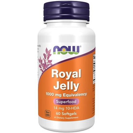 Now Foods Royal Jelly 1000Mg 60 Softgels